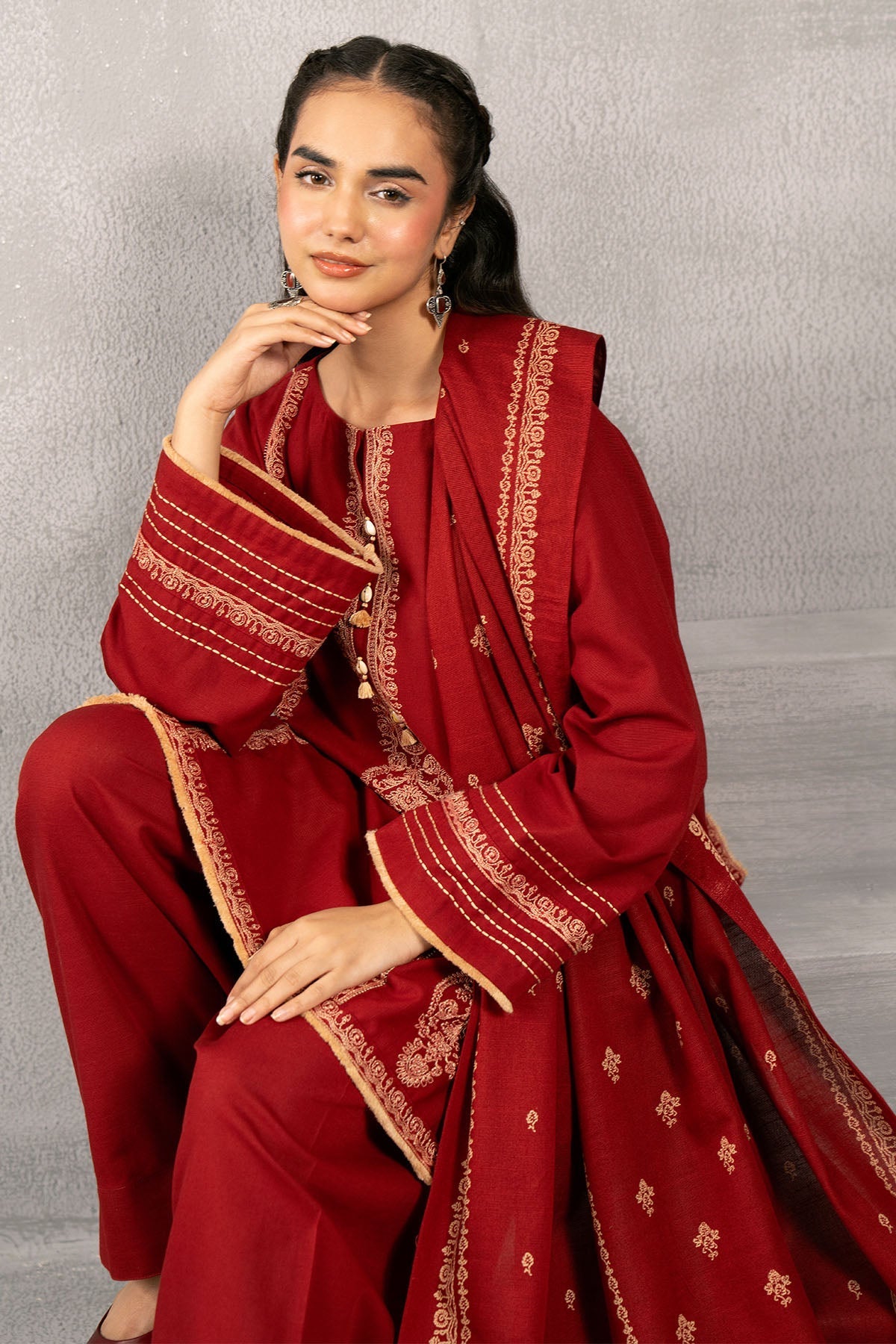 Kayseria | Winter Khaddar 24 | C6068-1 -  Kayseria Ladies Clothes -  House of Maryam