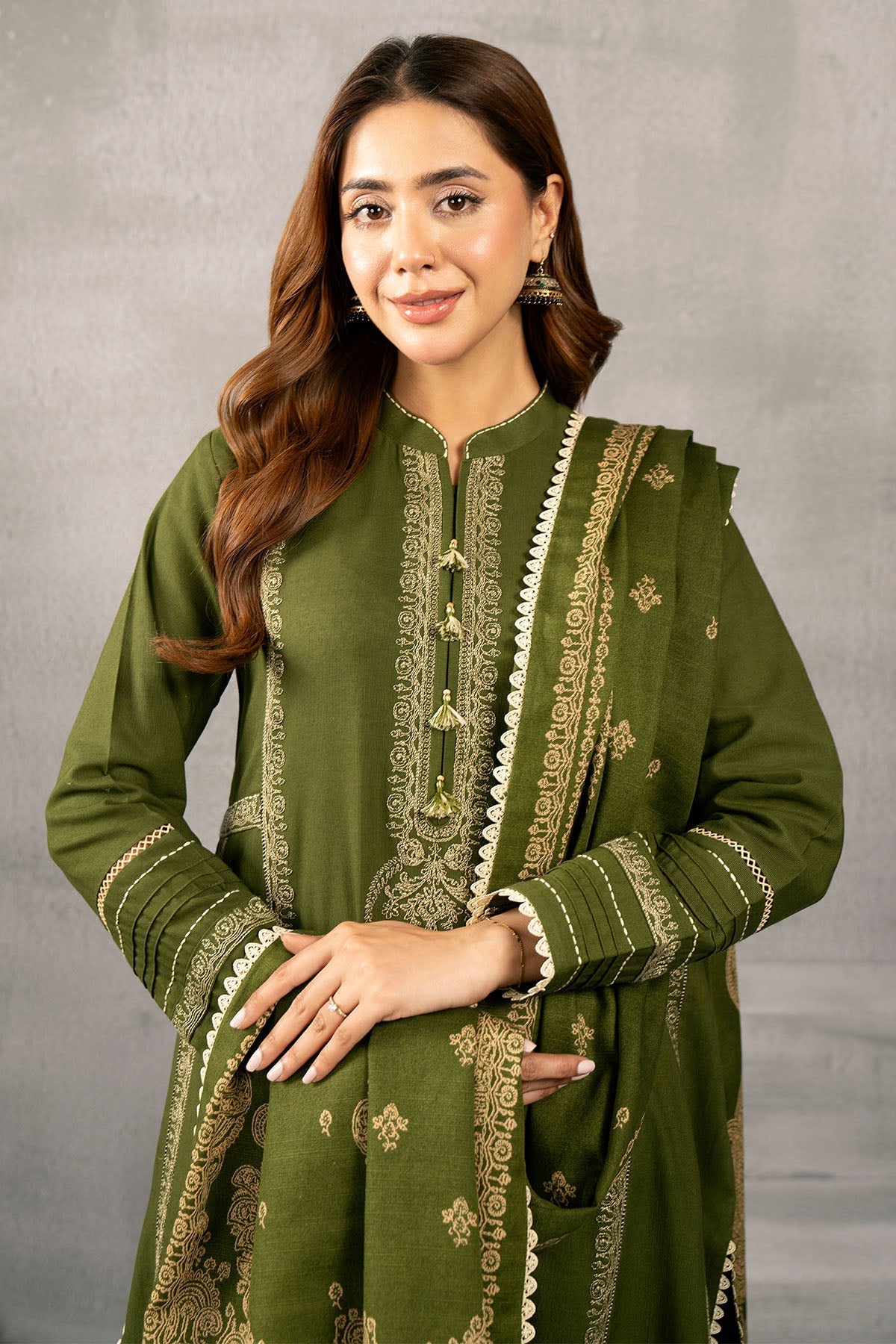 Kayseria | Winter Khaddar 24 | C6068-2 -  Kayseria Ladies Clothes -  House of Maryam