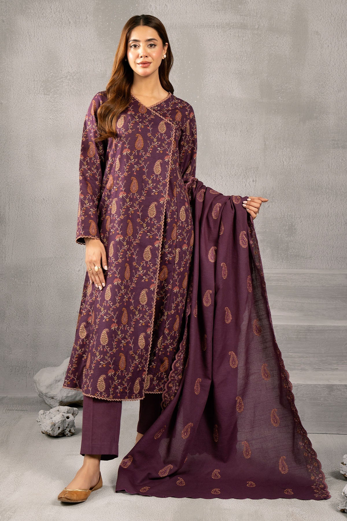 Kayseria | Winter Khaddar 24 | C6069-2 -  Kayseria Ladies Clothes - Original Designer Dress - House of Maryam