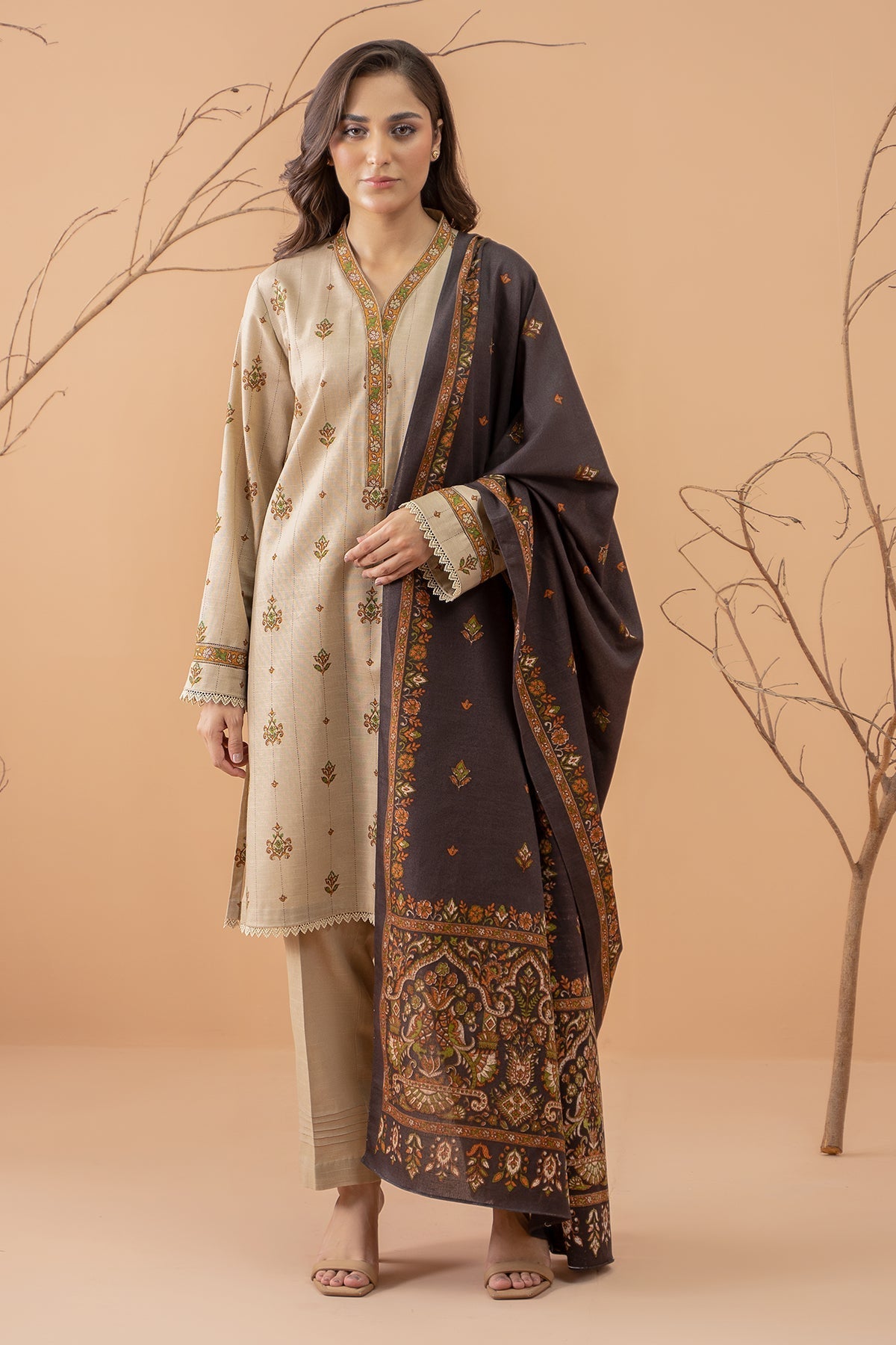 Kayseria | Winter Khaddar 24 | C6071-2 -  Kayseria Ladies Clothes -  House of Maryam