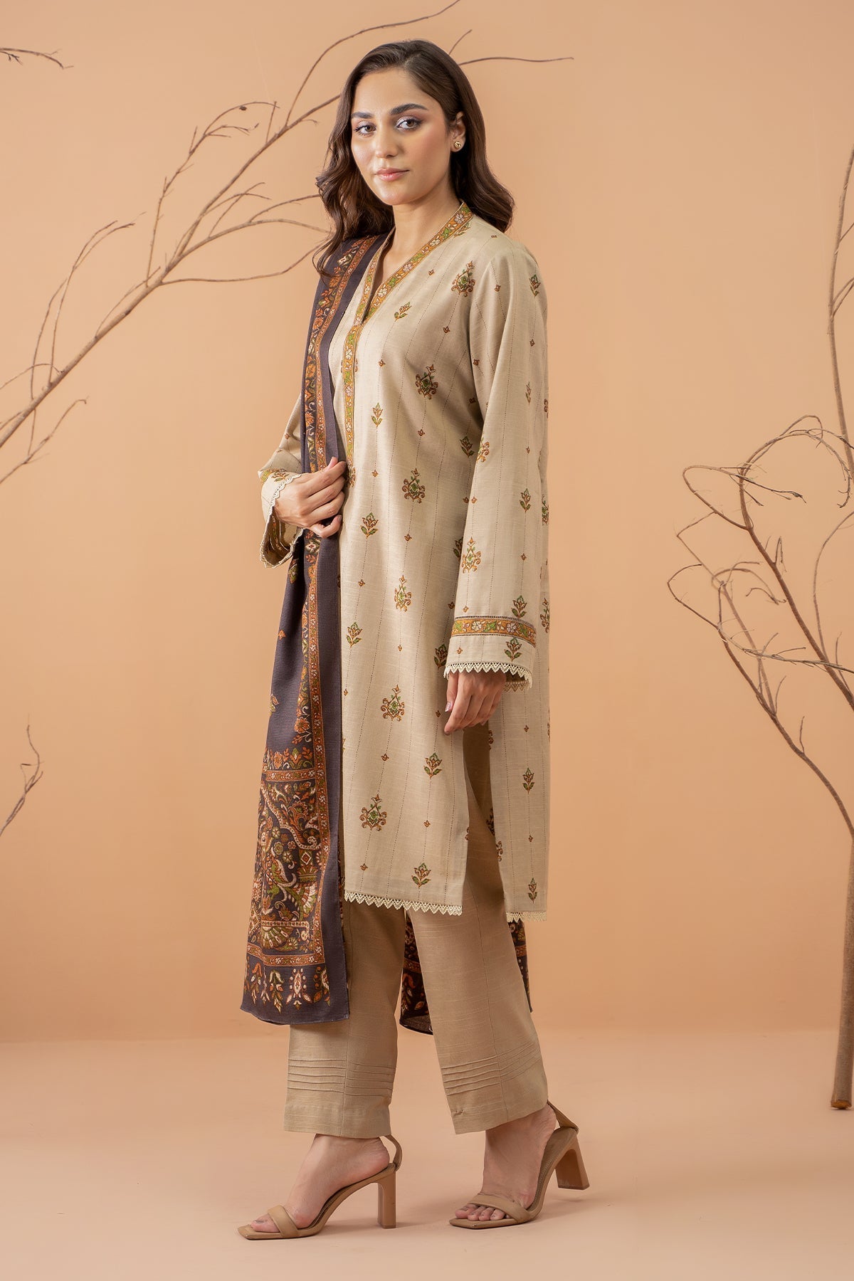 Kayseria | Winter Khaddar 24 | C6071-2 -  Kayseria Ladies Clothes -  House of Maryam