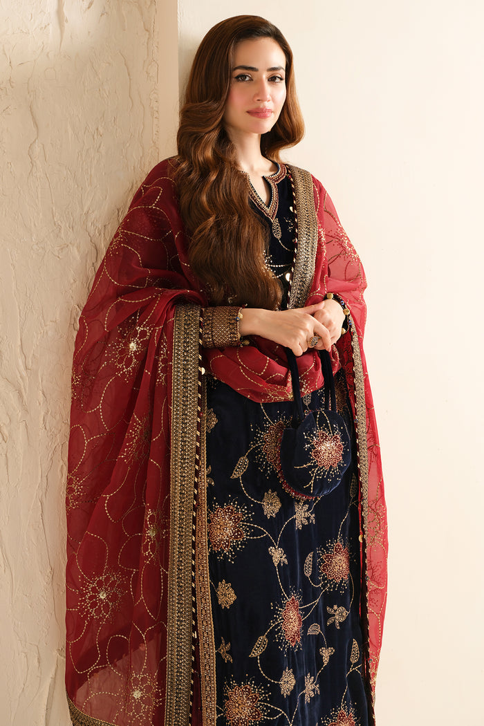 Jazmin | Velvet Edit 24 | VF-2040 -  Jazmin Ladies Clothes - Original Designer Dress - House of Maryam
