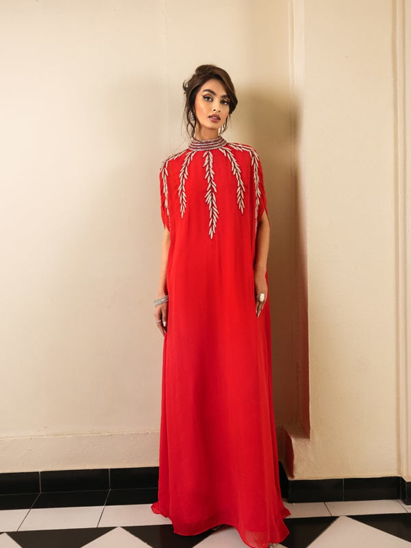 Caia | Mahiri Luxury Edit24 | VIVACIE (RED) -  Caia Luxury - Original Designer Dress - House of Maryam