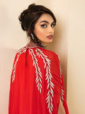 Caia | Mahiri Luxury Edit24 | VIVACIE (RED) by Designer Caia - House of Maryam - Pakistani Designer Ethnic Wear in {{ shop.shopifyCountryName }}