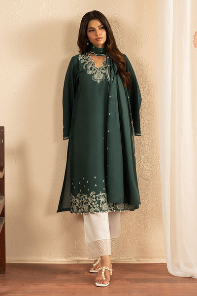 Cross Stitch | Exclusive Pret | Alpine Green-2PC (Shirt & Dupatta)
