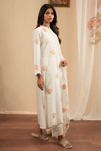Cross Stitch | Exclusive Pret | Lotus Bloom-2PC (Shirt & Dupatta)