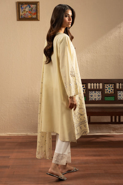 Cross Stitch | Exclusive Pret | Lemon Lime-2PC (Shirt & Dupatta)