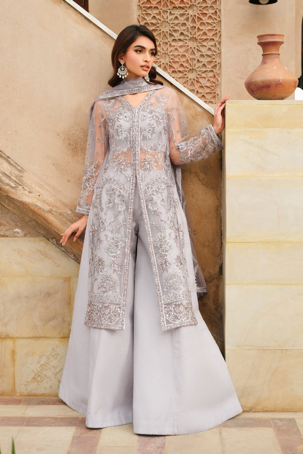Maryum N Maria | Musk Formals | CELESTIA - FS40040 -  Maryum N Maria Ladies Clothes - Original Designer Dress - House of Maryam