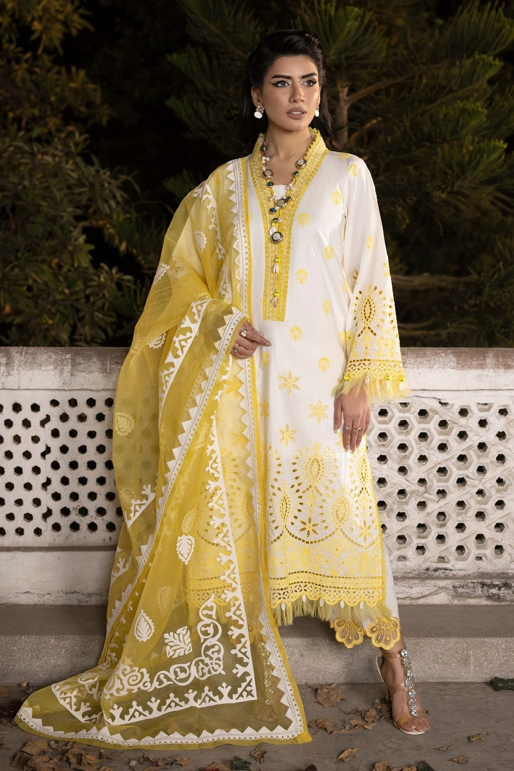 Ittehad | Embroidered Lawn | I-11 by Ittehad - House of Maryam