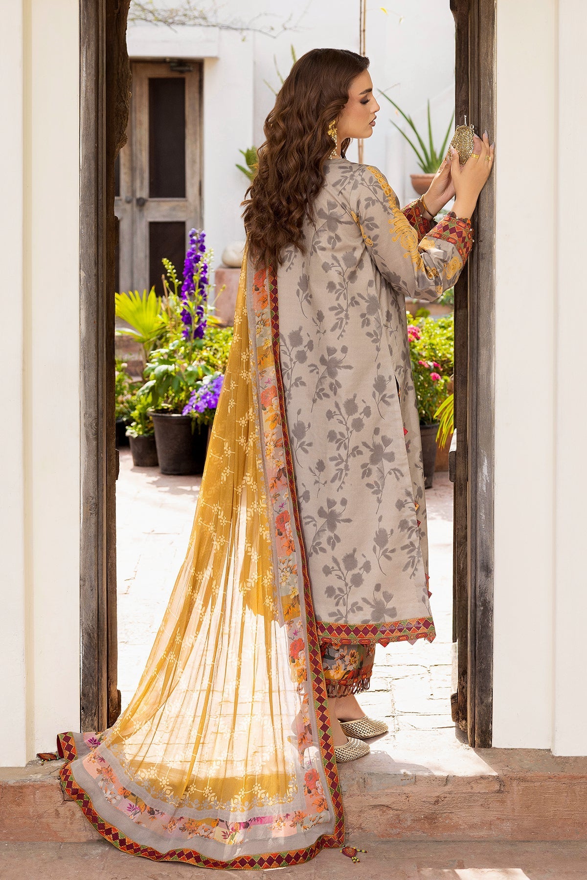 Charizma | Andaaz Lawn 26 | CAD6-02-Brand:Charizma-Type:Ladies Clothes - House of Maryam- Buy in UK, USA
