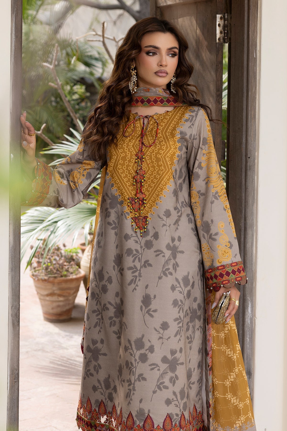 Charizma | Andaaz Lawn 26 | CAD6-02-Brand:Charizma-Type:Ladies Clothes - House of Maryam- Buy in UK, USA