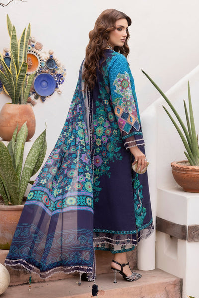 Charizma | Andaaz Lawn 26 | CAD6-03-Brand:Charizma-Type:Ladies Clothes-Dark Navy Blue-Lawn-House of Maryam- Buy in UK, USA