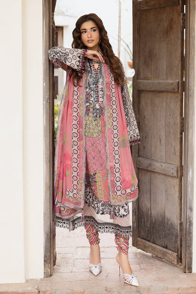 Charizma | Andaaz Lawn 26 |CAD6-04-Brand:Charizma-Type:Ladies Clothes-Pink-Lawn-House of Maryam- Buy in UK, USA