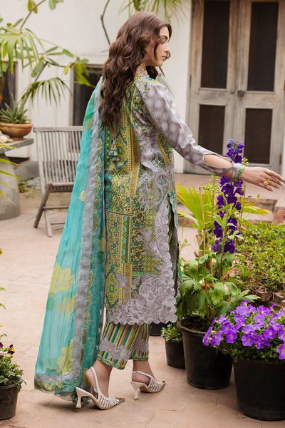 Charizma | Andaaz Lawn 26 | CAD6-06-Brand:Charizma-Type:Ladies Clothes-Lavender Gray-Lawn-House of Maryam- Buy in UK, USA