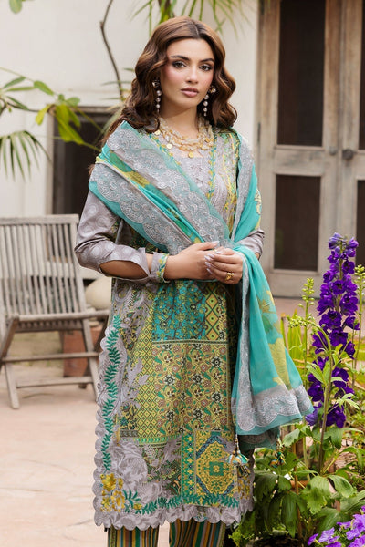 Charizma | Andaaz Lawn 26 | CAD6-06-Brand:Charizma-Type:Ladies Clothes-Lavender Gray-Lawn-House of Maryam- Buy in UK, USA