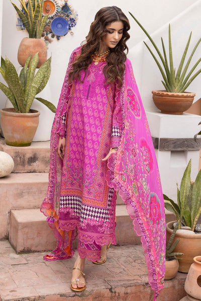 Charizma | Andaaz Lawn 26 | CAD6-09-Brand:Charizma-Type:Ladies Clothes-Thulian Pink-Lawn-House of Maryam- Buy in UK, USA