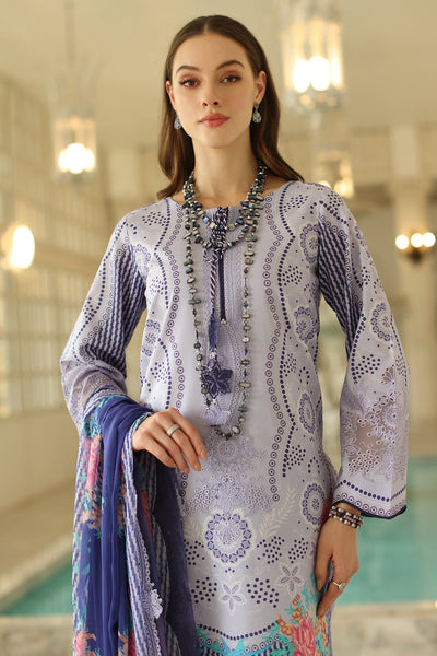 Charizma | Aniq Lawn Collection | AN5-01-Brand:Charizma-Type:Ladies Clothes-Light Lavender-Lawn-House of Maryam- Buy in UK, USA