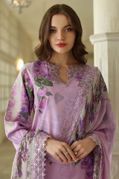 Charizma | Aniq Lawn Collection | AN5-03-Brand:Charizma-Type:Ladies Clothes-Lilac-Lawn-House of Maryam- Buy in UK, USA