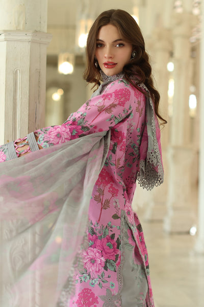 Charizma | Aniq Lawn Collection | AN5-06-Brand:Charizma-Type:Ladies Clothes-Gray-Lawn-House of Maryam- Buy in UK, USA
