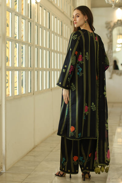 Charizma | Aniq Lawn Collection | AN5-07-Brand:Charizma-Type:Ladies Clothes-Black-Lawn-House of Maryam- Buy in UK, USA