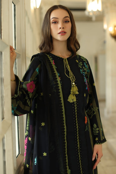 Charizma | Aniq Lawn Collection | AN5-07-Brand:Charizma-Type:Ladies Clothes-Black-Lawn-House of Maryam- Buy in UK, USA