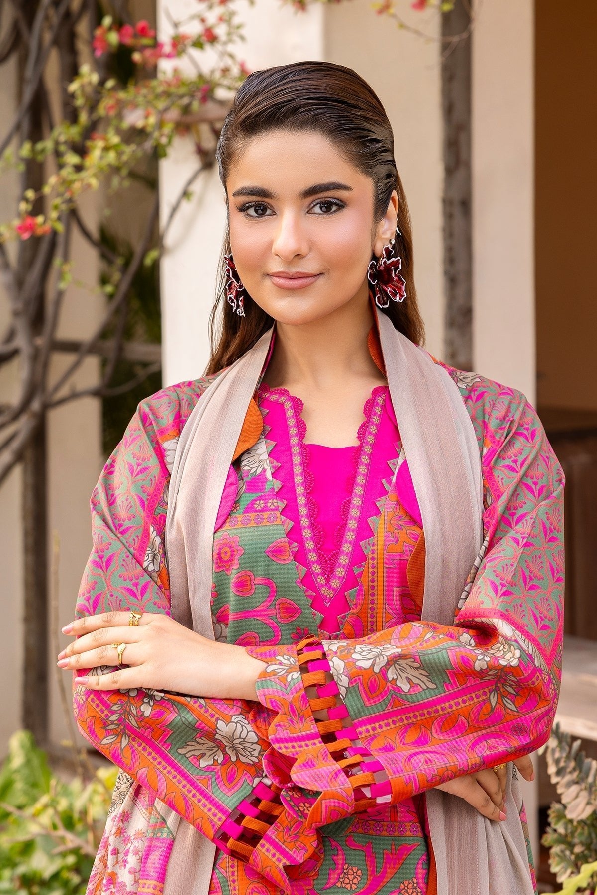 Charizma | C Print Collection | CP6-02-Brand:Charizma-Type:Ladies Clothes - House of Maryam- Buy in UK, USA