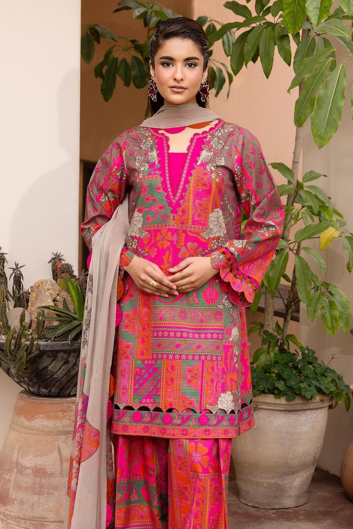 Charizma | C Print Collection | CP6-02-Brand:Charizma-Type:Ladies Clothes - House of Maryam- Buy in UK, USA