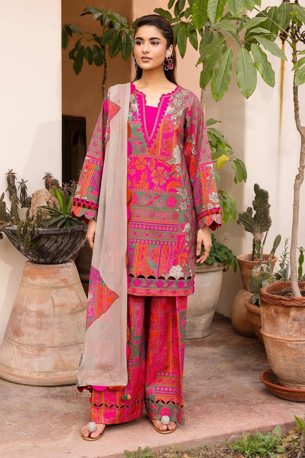 Charizma | C Print Collection | CP6-02-Brand:Charizma-Type:Ladies Clothes - House of Maryam- Buy in UK, USA