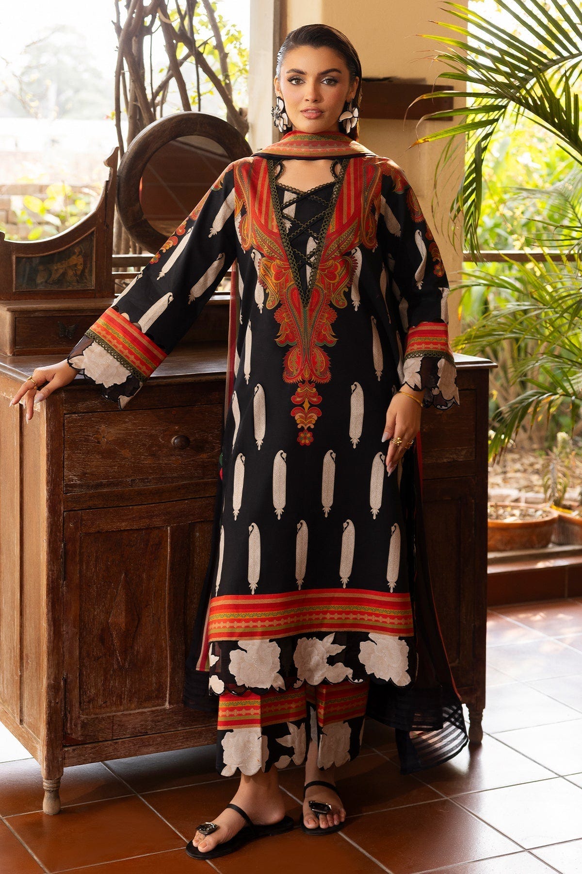 Charizma | C Print Collection | CP6-04-Brand:Charizma-Type:Ladies Clothes - House of Maryam- Buy in UK, USA