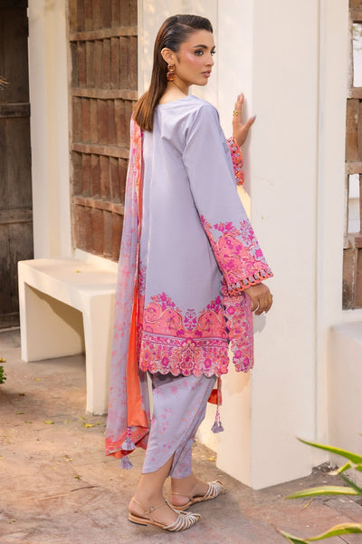 Charizma | C Print Collection | CP6-06-Brand:Charizma-Type:Ladies Clothes-Light Lavender-Lawn-House of Maryam- Buy in UK, USA