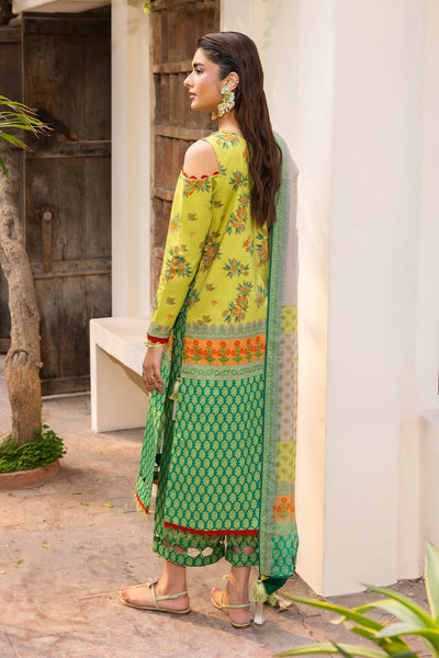 Charizma | C Print Collection | CP6-08-Brand:Charizma-Type:Ladies Clothes-Lime Green-Lawn-House of Maryam- Buy in UK, USA