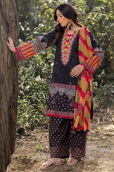 Charizma | C prints Lawn | CP5-11-Brand:Charizma-Type:Ladies Clothes-Lawn-Black-House of Maryam- Buy in UK, USA
