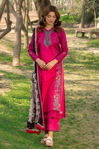 Charizma | C prints Lawn | CP5-12-Brand:Charizma-Type:Ladies Clothes-Carrot Pink-Lawn-House of Maryam- Buy in UK, USA