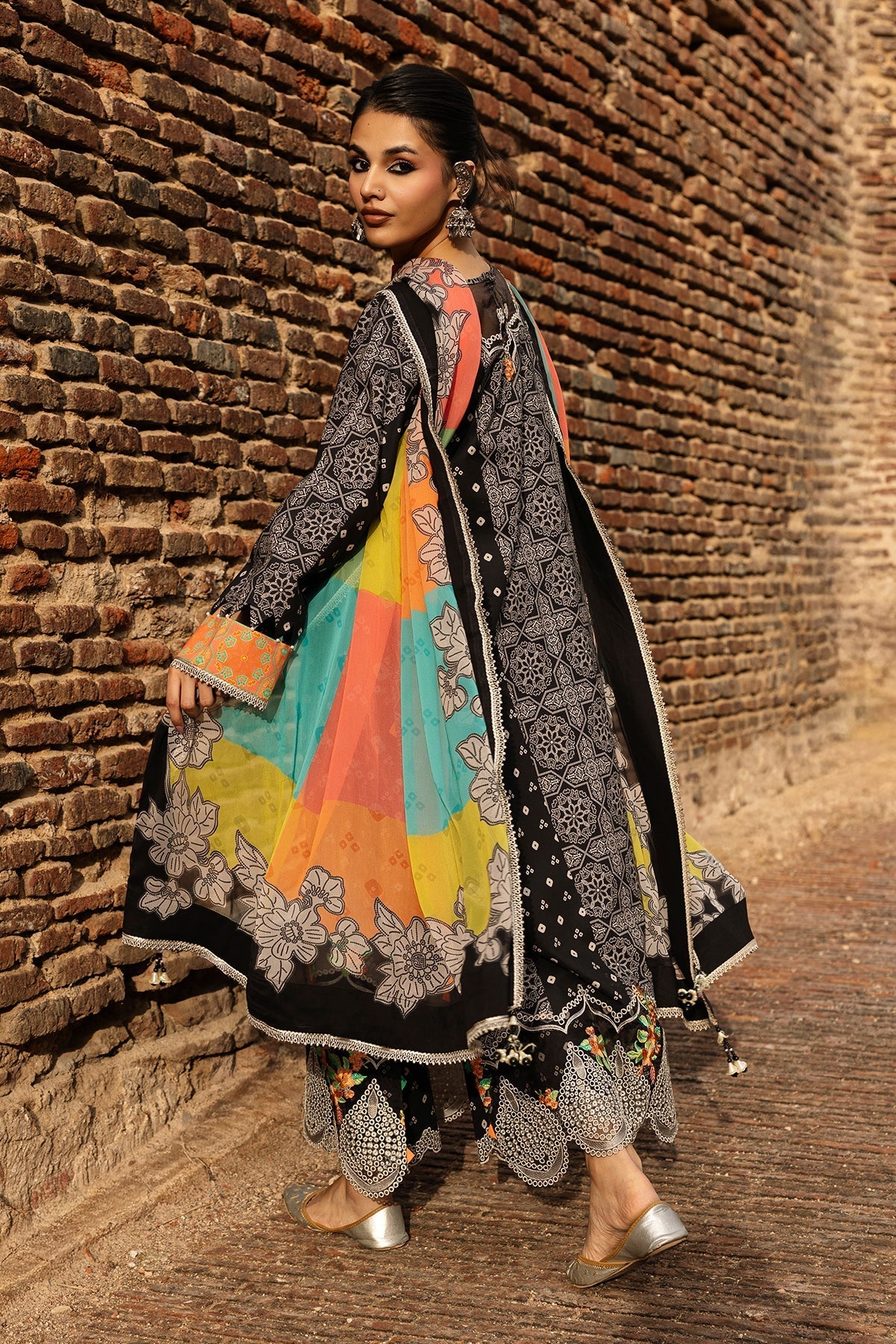 Charizma | Chunri Collection | CHN6-02-Brand:Charizma-Type:Ladies Clothes-Black-Lawn-House of Maryam- Buy in UK, USA