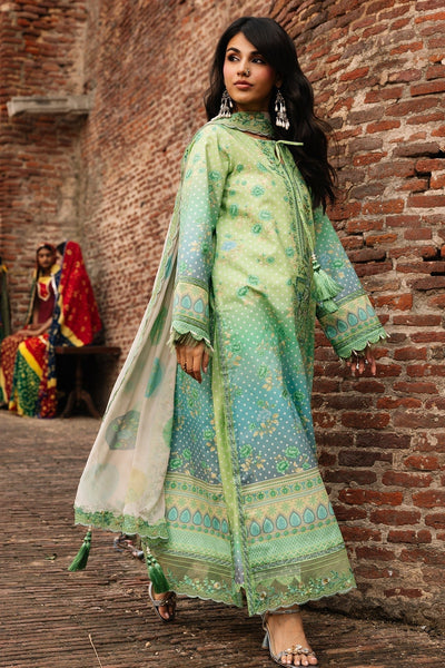 Charizma | Chunri Collection | CHN6-07-Brand:Charizma-Type:Ladies Clothes-Rich Green-Lawn-House of Maryam- Buy in UK, USA
