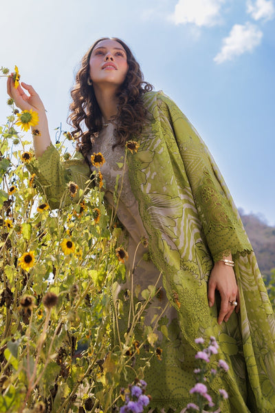 Charizma | Combination 25 | CC5-05-Brand:Charizma-Type:Ladies Clothes-Apple Green-Lawn-House of Maryam- Buy in UK, USA