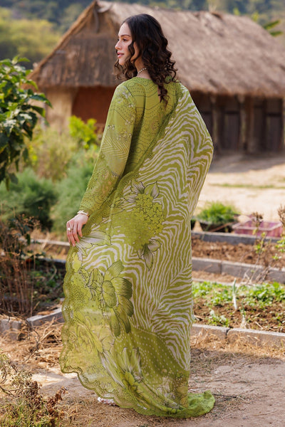 Charizma | Combination 25 | CC5-05-Brand:Charizma-Type:Ladies Clothes-Apple Green-Lawn-House of Maryam- Buy in UK, USA