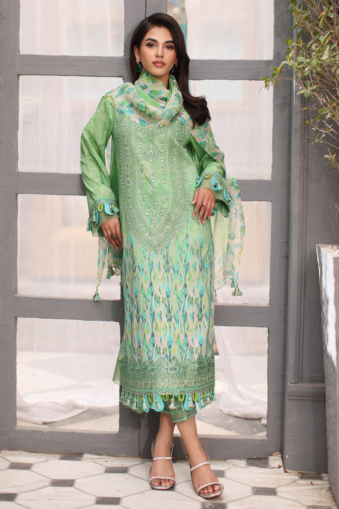 Charizma | Combinations 2024 | CCS4-01 -  Charizma Casuals - Original Designer Dress - House of Maryam