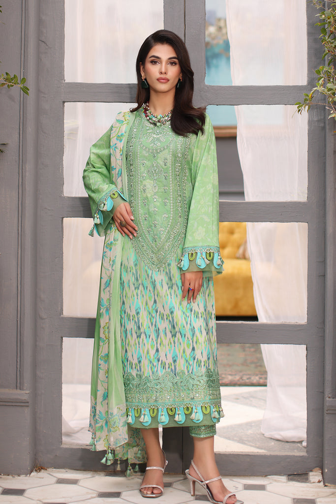 Charizma | Combinations 2024 | CCS4-01 -  Charizma Casuals - Original Designer Dress - House of Maryam