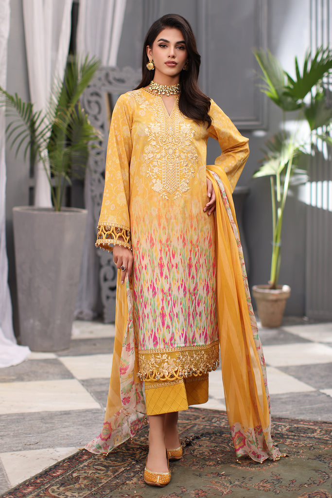 Charizma | Combinations 2024 | CCS4-07 -  Charizma Casuals - Original Designer Dress - House of Maryam