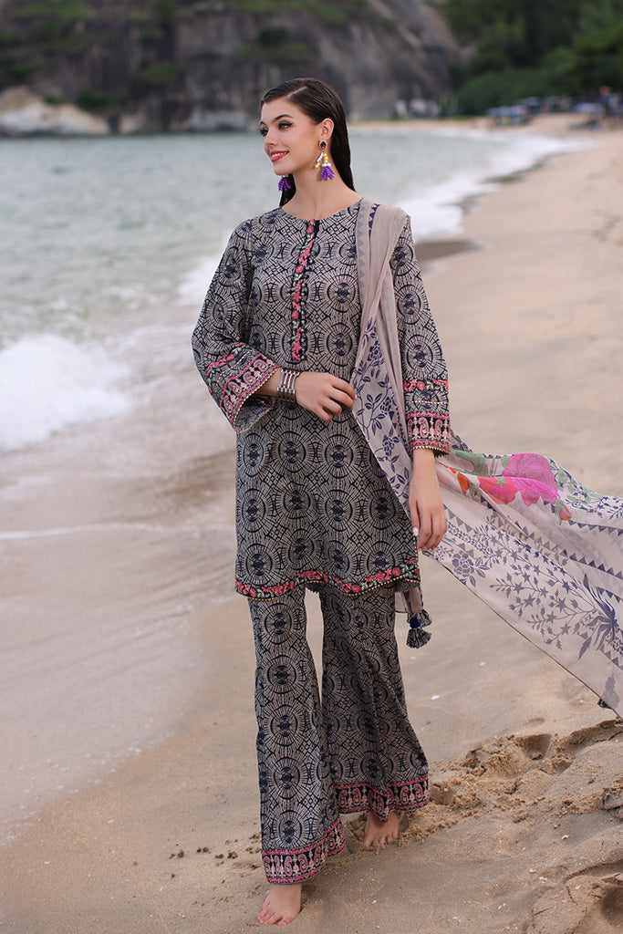 Charizma | Combinations 2024 | CCS4-04 -  Charizma Casuals - Original Designer Dress - House of Maryam