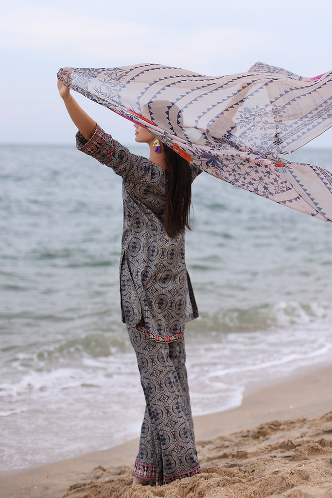 Charizma | Combinations 2024 | CCS4-04 -  Charizma Casuals - Original Designer Dress - House of Maryam