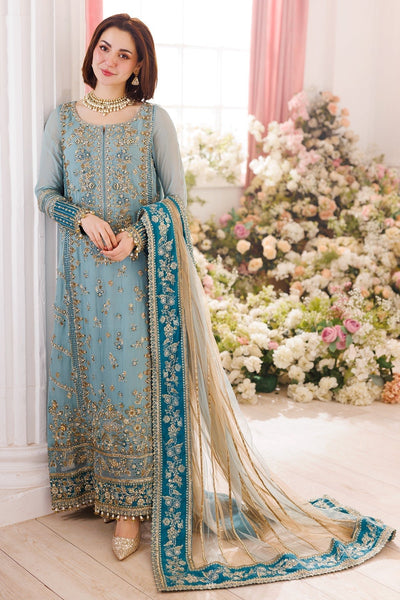 Charizma | Dastaan e Jashaan 25 | DJ5-08-Brand:Charzima-Type:Ladies Clothes-Mint-Chiffon-House of Maryam- Buy in UK, USA