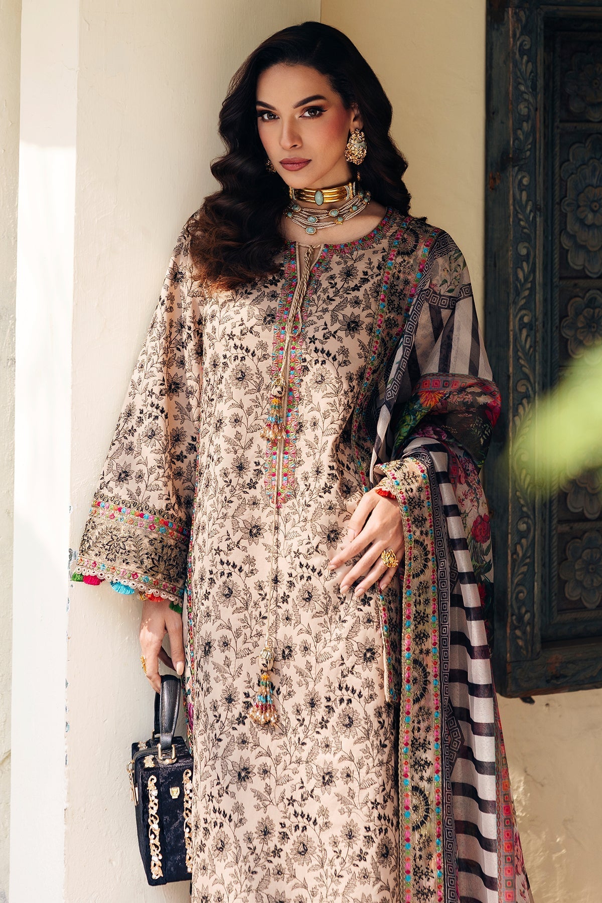 Charizma | Eid Edit 26 | ED6-01-Brand:Charizma-Type:Ladies Clothes - House of Maryam- Buy in UK, USA