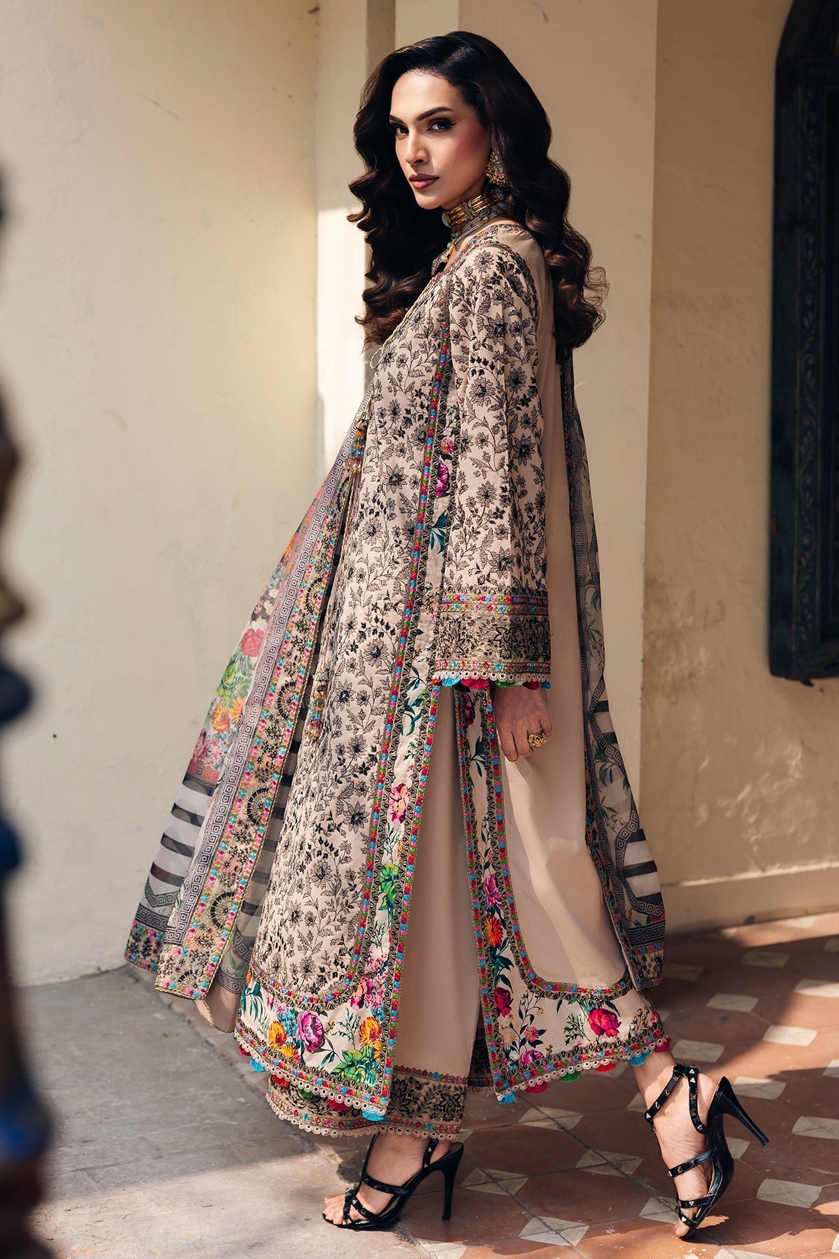 Charizma | Eid Edit 26 | ED6-01-Brand:Charizma-Type:Ladies Clothes - House of Maryam- Buy in UK, USA