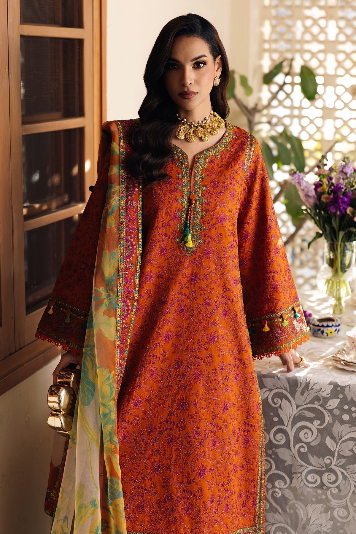 Charizma | Eid Edit 26 | ED6-03-Brand:Charizma-Type:Ladies Clothes - House of Maryam- Buy in UK, USA