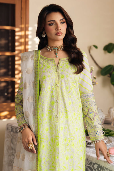 Charizma | Eid Edit 26 | ED6-05-Brand:Charizma-Type:Ladies Clothes-Neon Mint-Lawn-House of Maryam- Buy in UK, USA