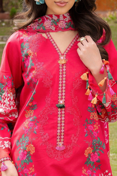 Charizma | Rang e Bahar | VOL 02 CRB6-09-Brand:Charizma-Type:Ladies Clothes-Carrot Pink-Lawn-House of Maryam- Buy in UK, USA