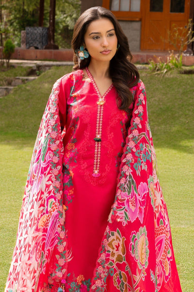 Charizma | Rang e Bahar | VOL 02 CRB6-09-Brand:Charizma-Type:Ladies Clothes-Carrot Pink-Lawn-House of Maryam- Buy in UK, USA