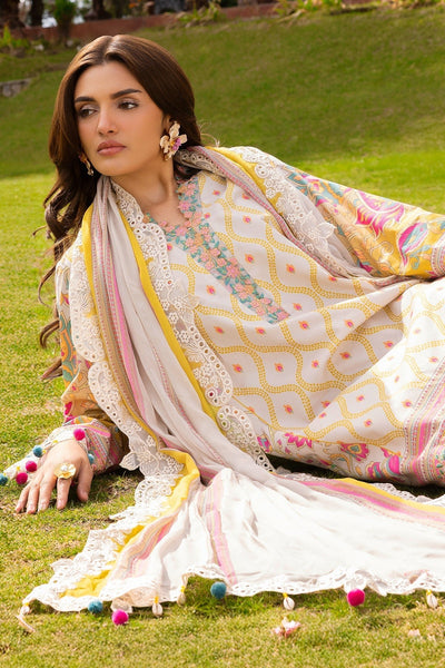 Charizma | Rang e Bahar | VOL 02 CRB6-10-Brand:Charizma-Type:Ladies Clothes-Off White-Lawn-House of Maryam- Buy in UK, USA